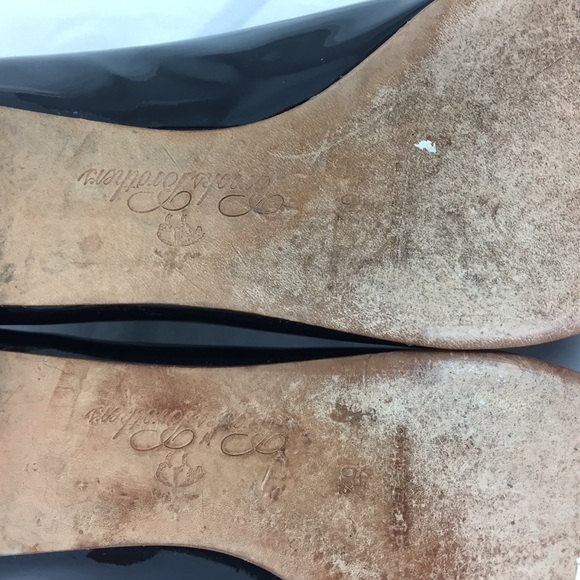 BROOKS BROS | open toe flat tassel open toe patent - Picture 8 of 8